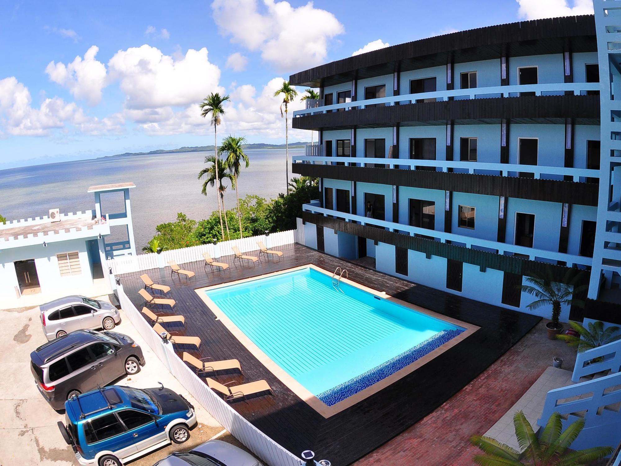 Blue Ocean View Hotel Koror village Exterior foto