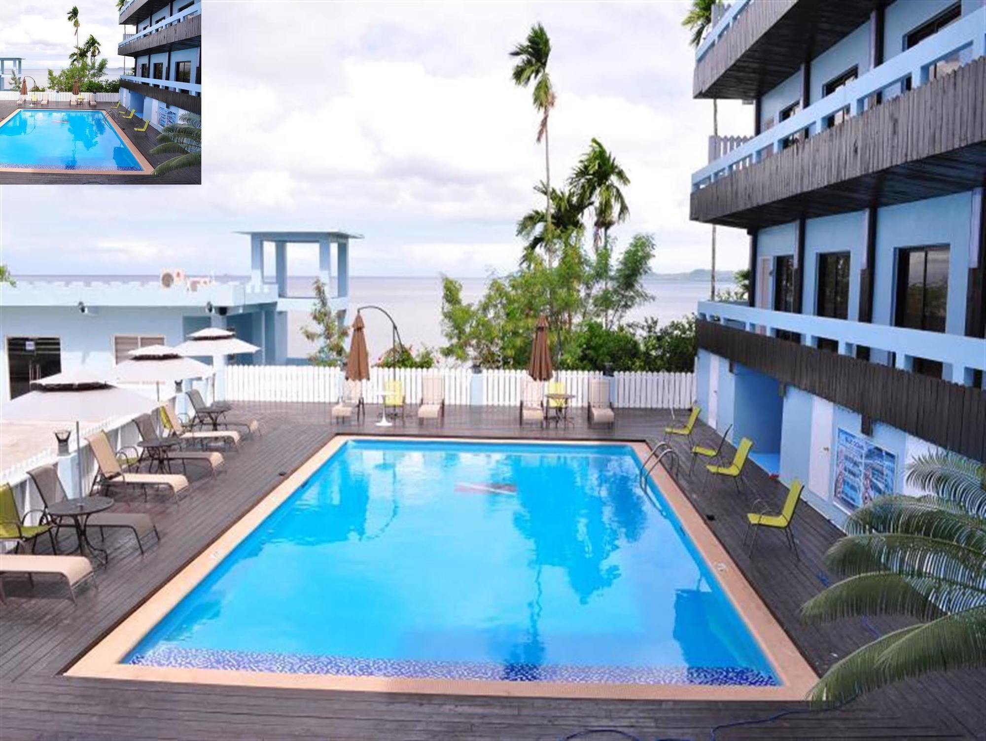 Blue Ocean View Hotel Koror village Exterior foto